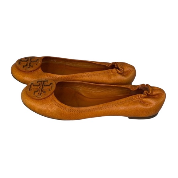 Tory Burch Shoes - Tory Burch Reva Ballet Flats Womans 9 nude